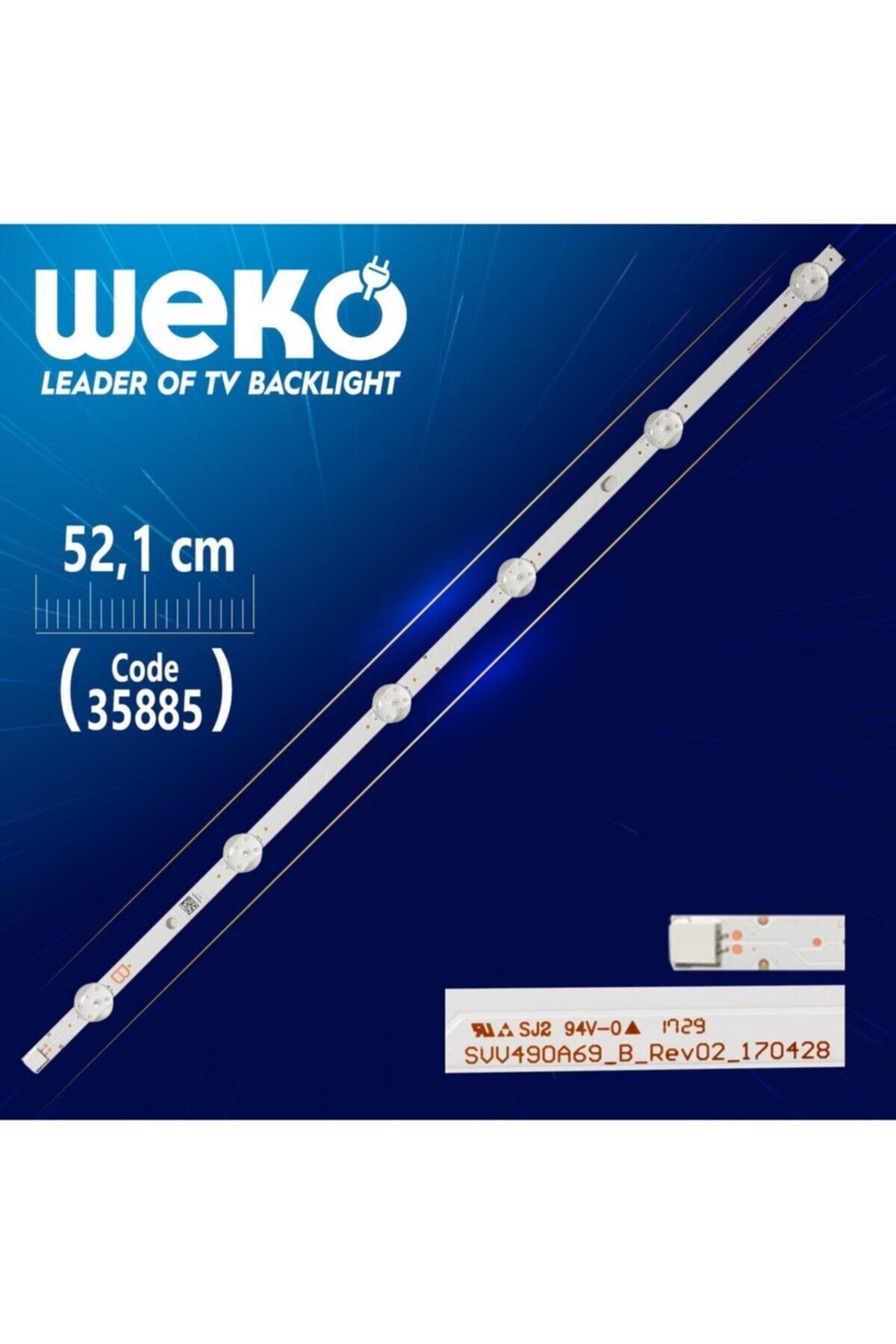 WEKO Svv490a69_b_rev02_170428 - 6 Ledli 52.1 Cm - (wk-1347)