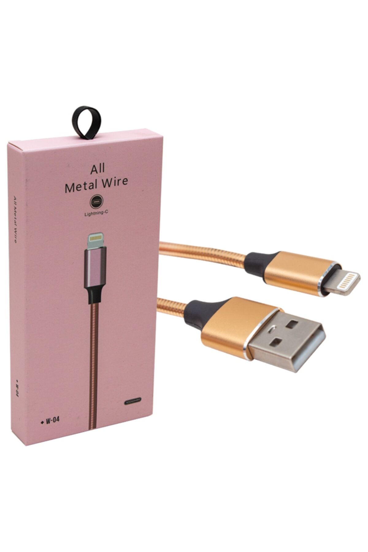 Powermaster Pm-3800 Lıghtnıng Metal Örgülü Data Ve Şarj Kablosu