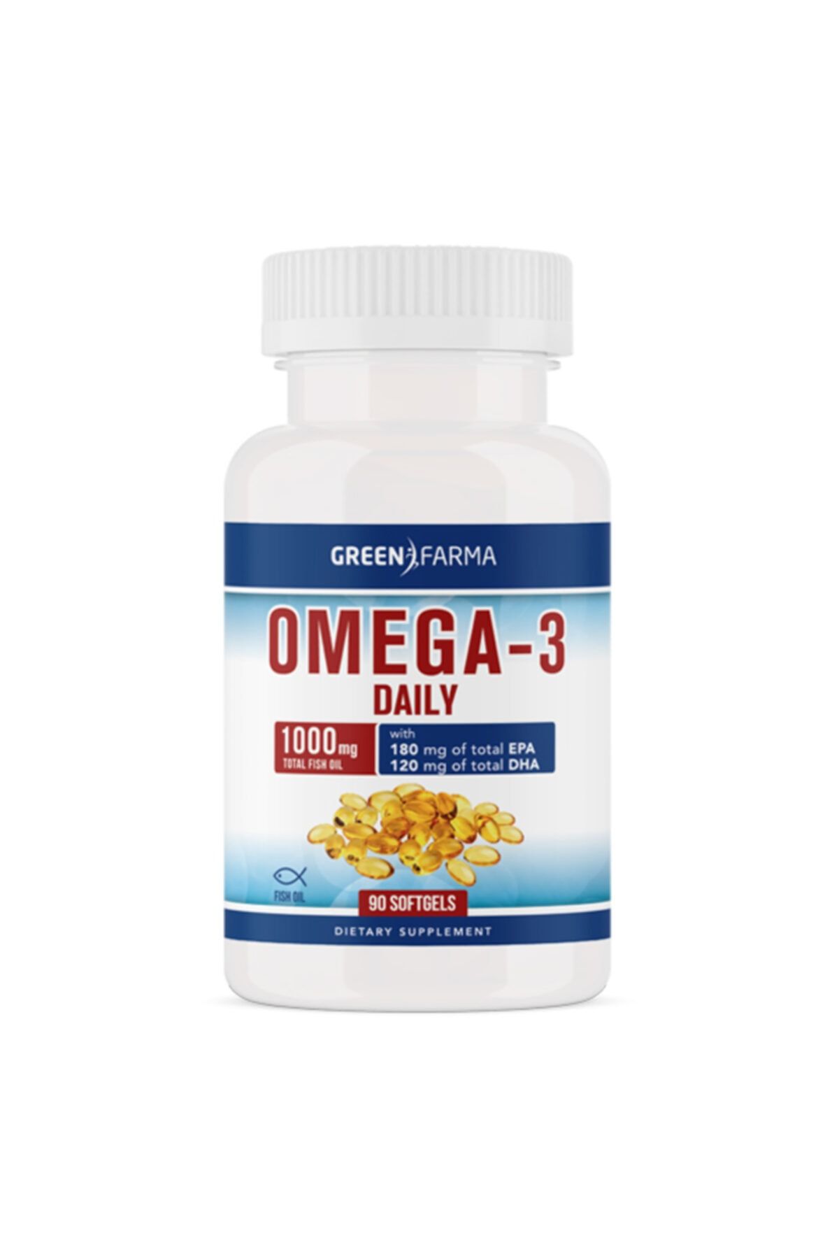GreenFarma Green Farma Omega 3 Daily 90 Softgel