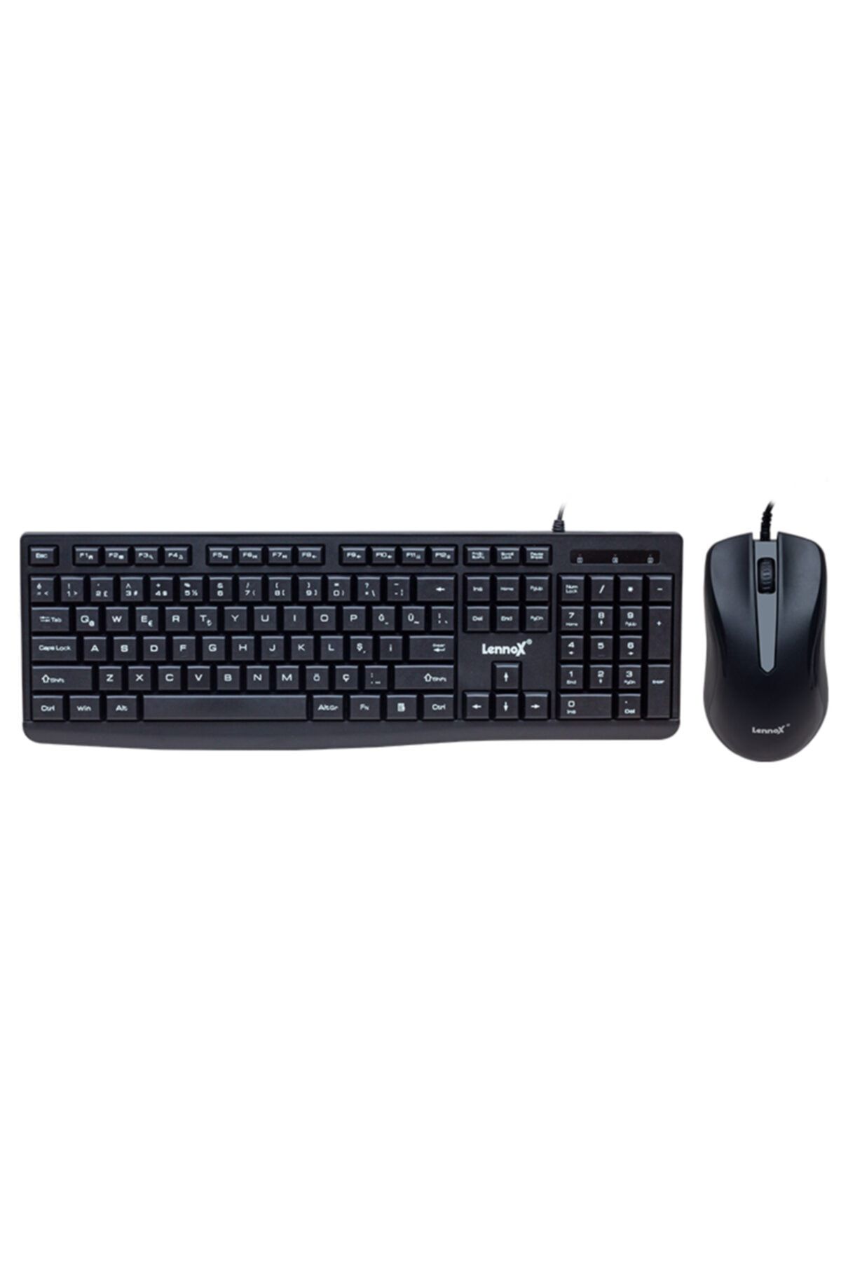 Lennox Lx-813s Kablolu Klavye Mouse Set
