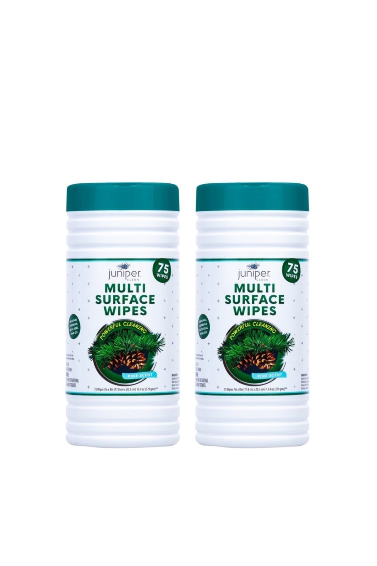 Juniper Clean Çam Yağı Özlü Yüzey Temizleme Islak Mendili 75'li Paket
