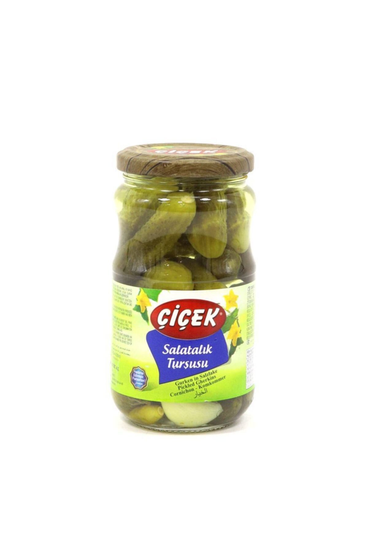 Çiçek Turşu Salatalık 340gr X 12 Adet