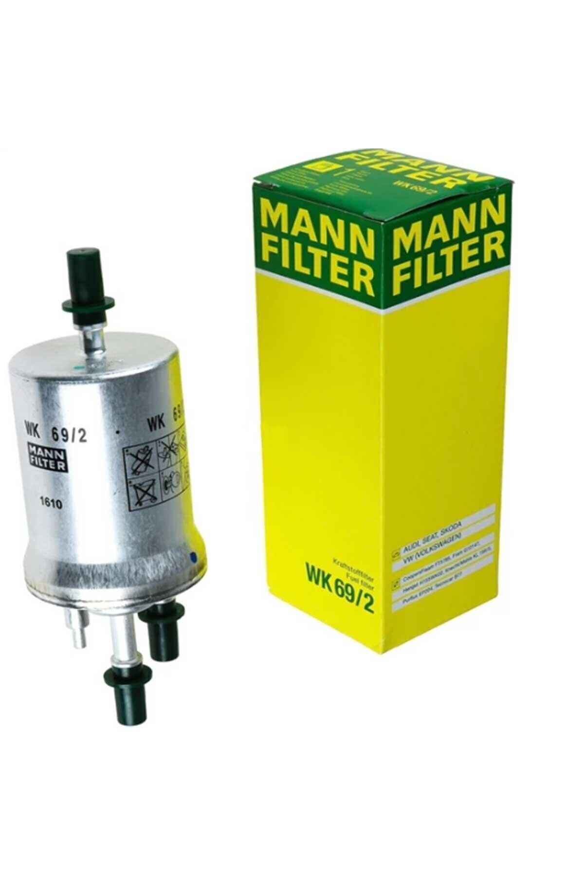Mann Fılter Uzmanparça Mann Wk69/2 Yakıt Filtresi