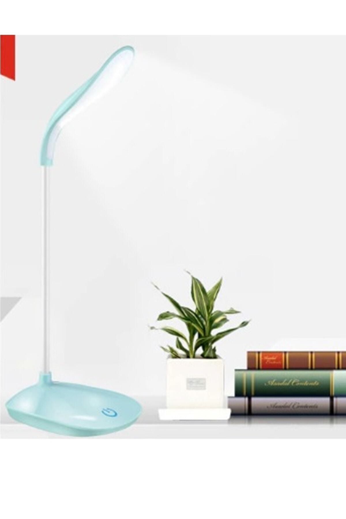 Tuana's Beauty Dokunmatik 3 Kademeli Pilli Ve Usb Kablolu Masa Lambası Bükülebilir Kitap Okuma Led Gece Lambası
