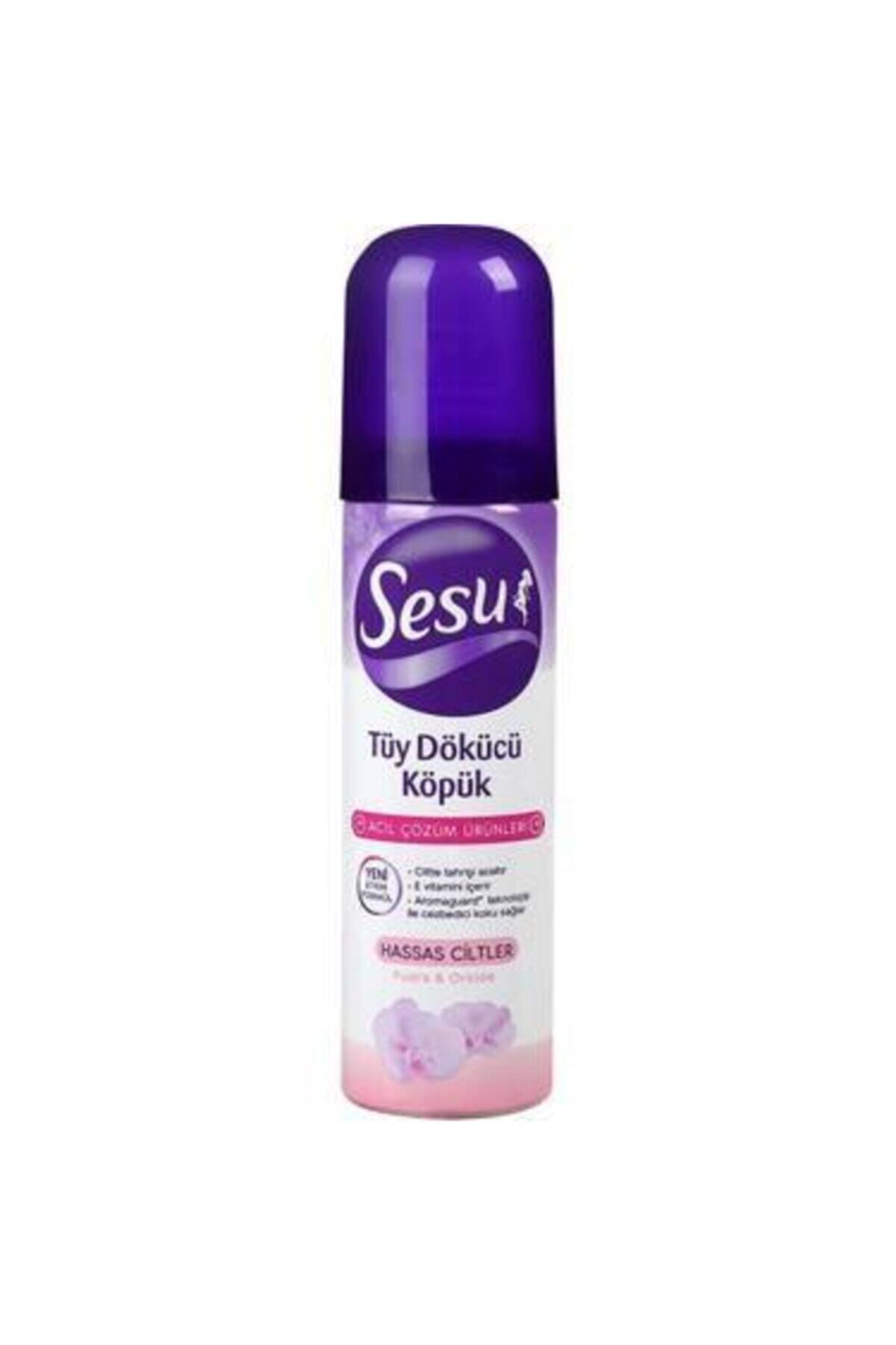 Sesu Tüy Dökücü Sprey Krem Hassas Ciltler 150 Ml
