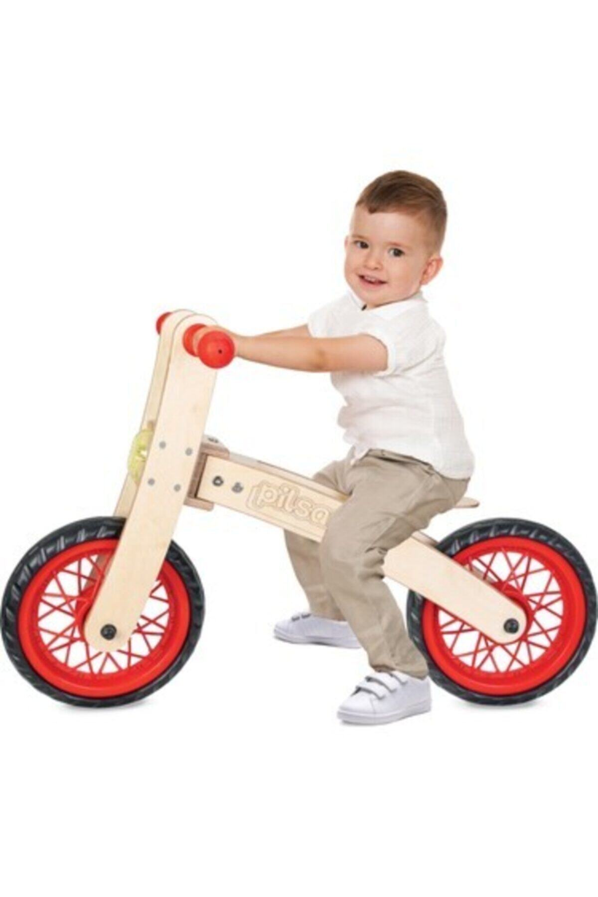 Cici Oyuncak Freestyle Cycle Ahşap Denge Bisiklet Pedalsız Çocuk Bisikleti