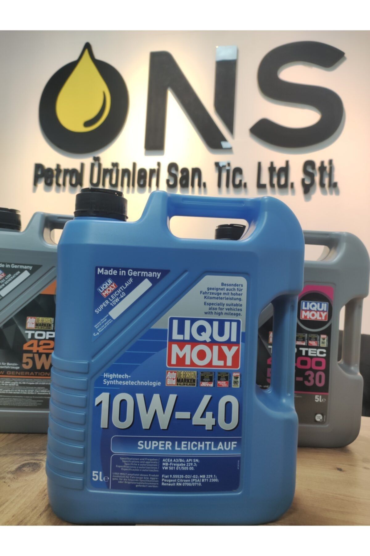 Liqui Moly High Tech 10w40 Süper Sentetik Motor Yağı 5lt. 9505