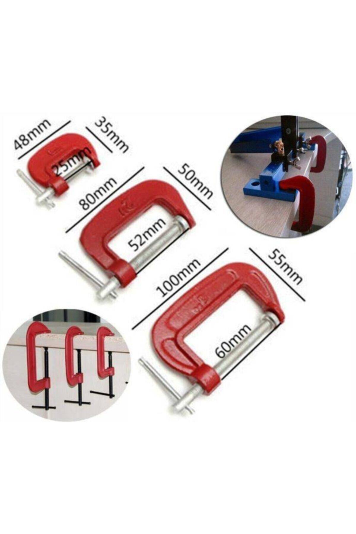 BEKA Işkence Seti G Tipi 3lü - Mengene Seti