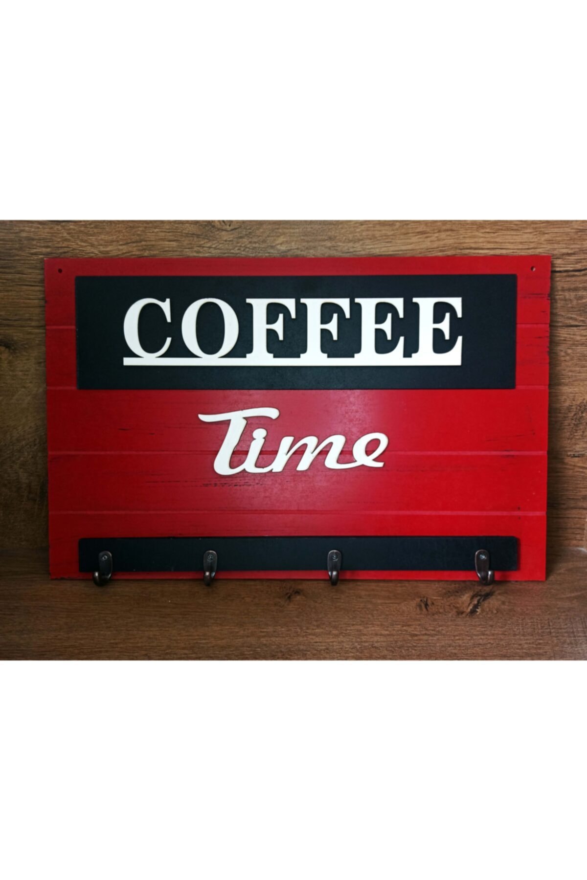 Borneo Tasarım Ahşap Kupa&fincan Askısı