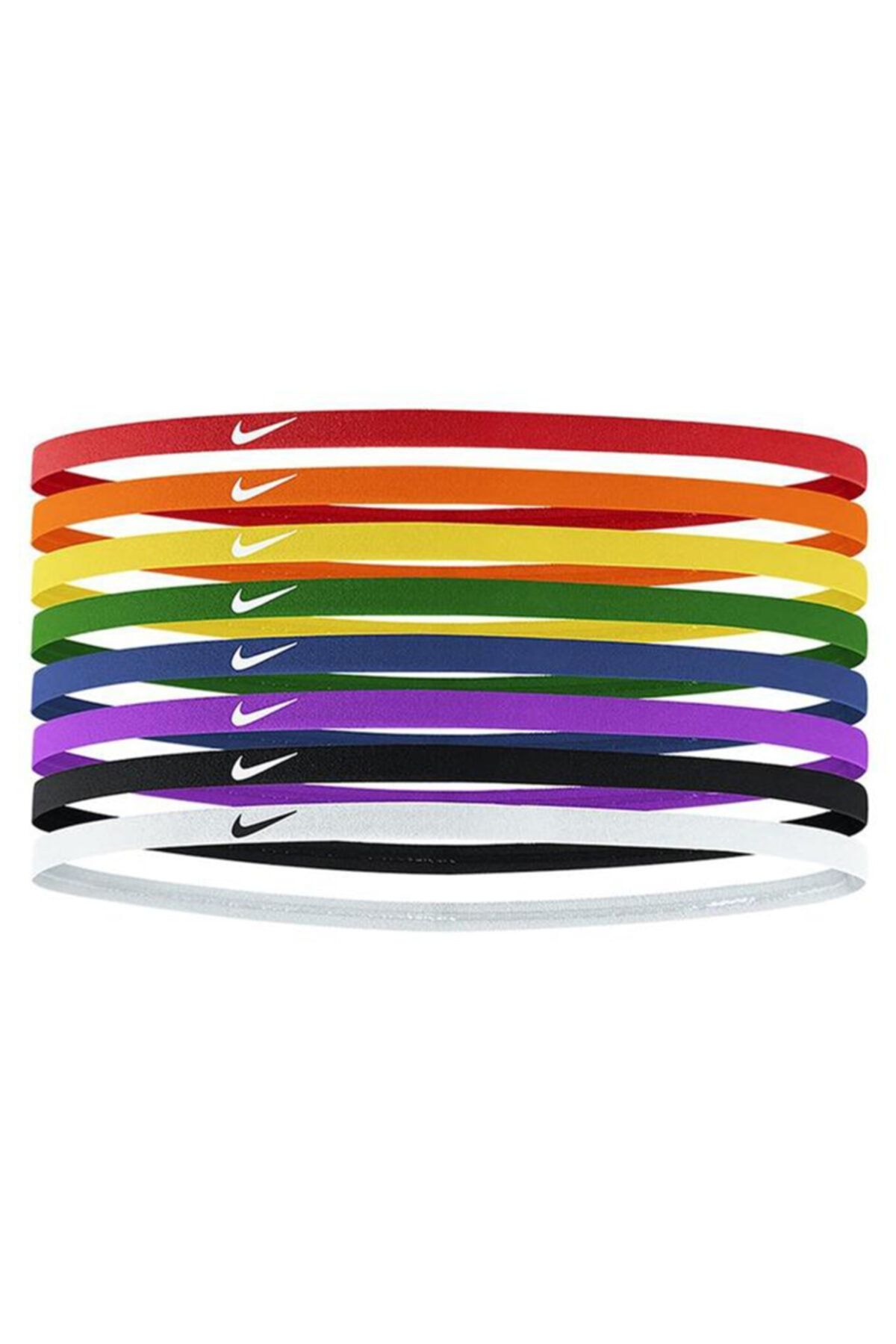 Nike Skinny Headbands 8 Pk Unisex Çok Renkli Antrenman Saç Bandı N 000 2547 950 os