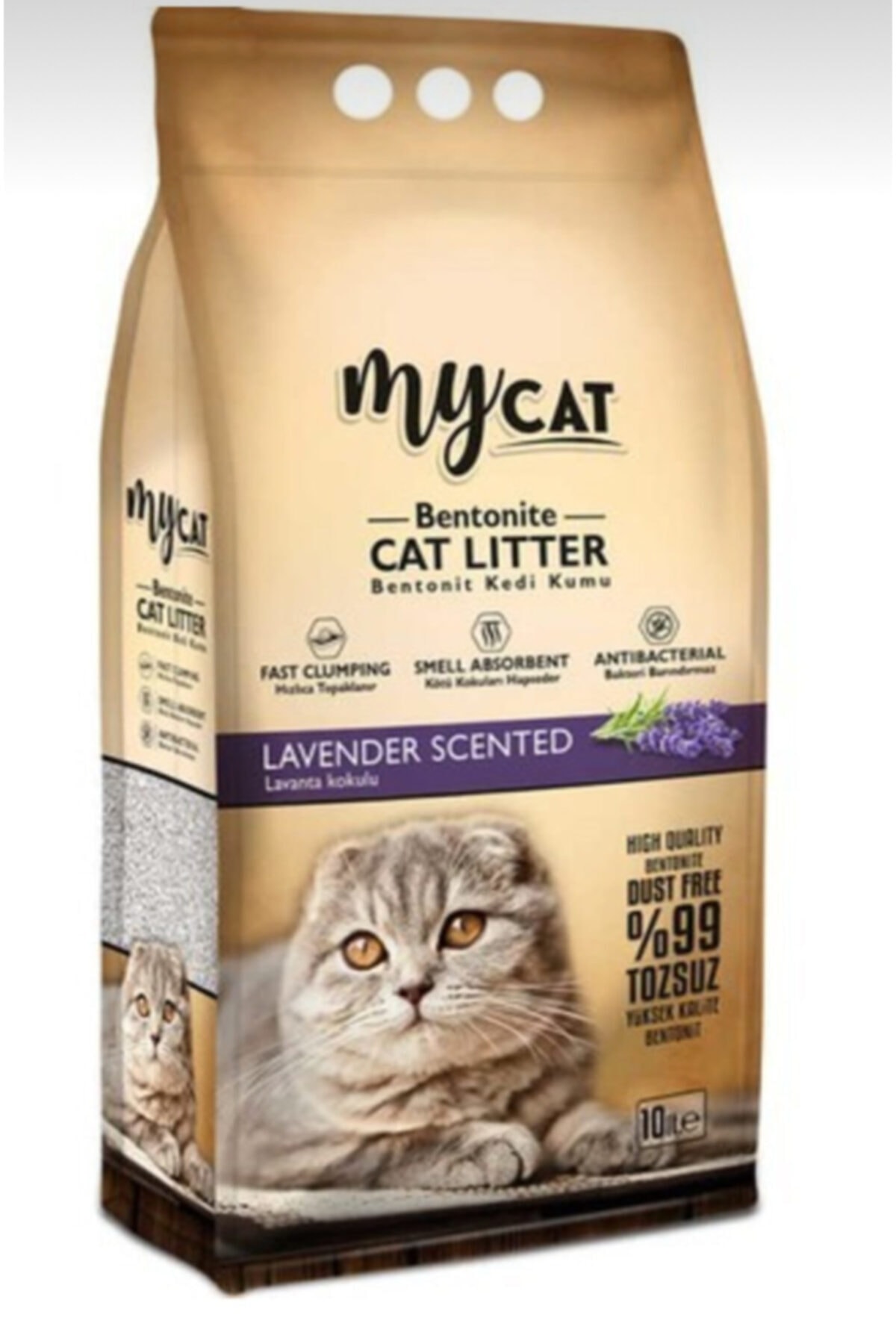My Cat Lavantalı Kedi Kumu 10 Lt