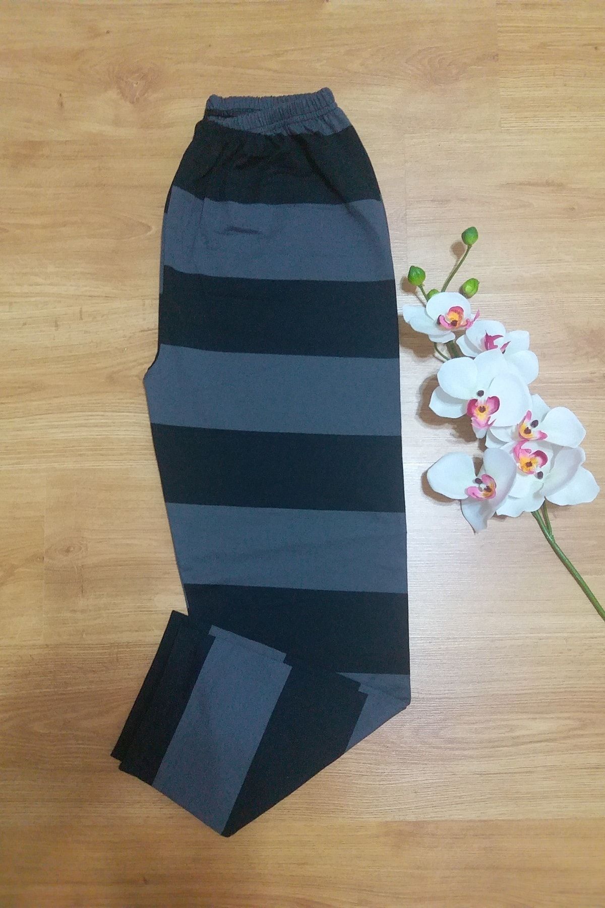 BERA TEKSTİL Kadın Çizgili Penye Pijama