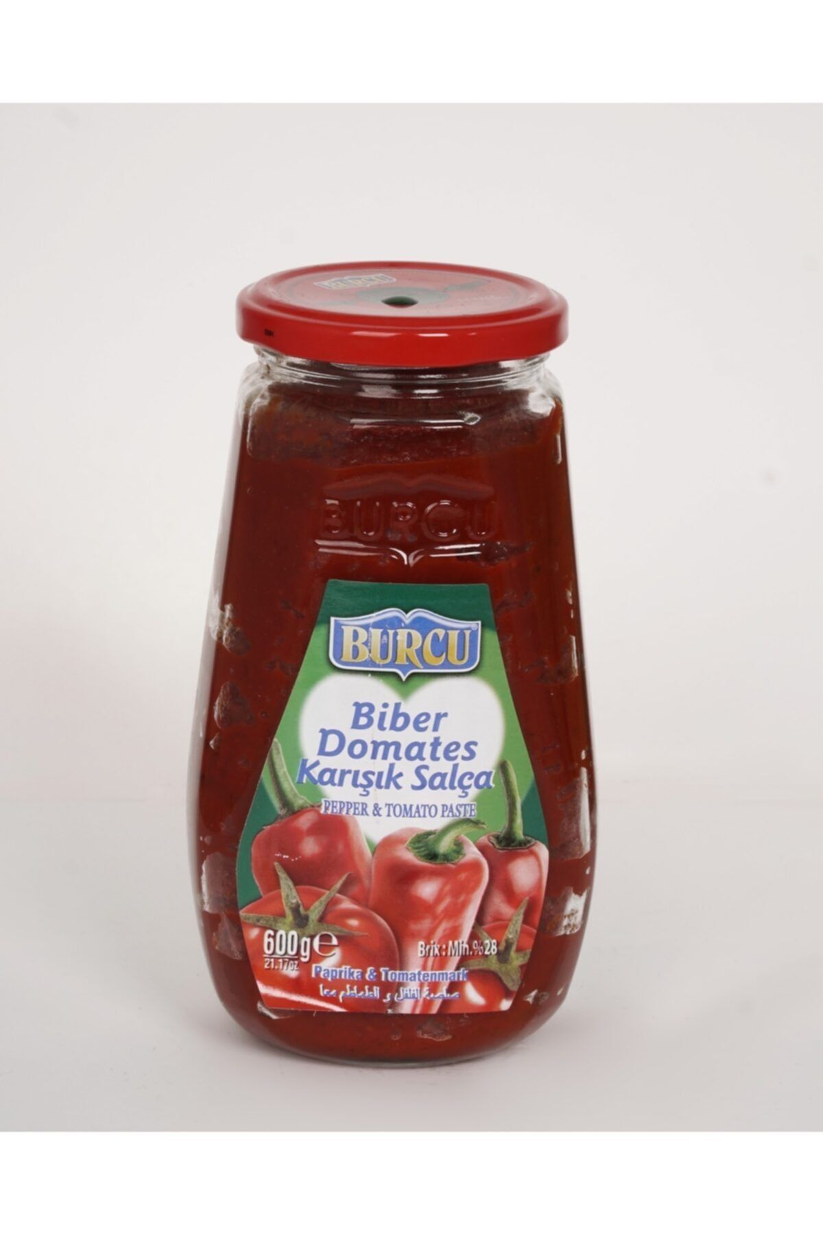 BURCU Biber Domates Salçası 600gr