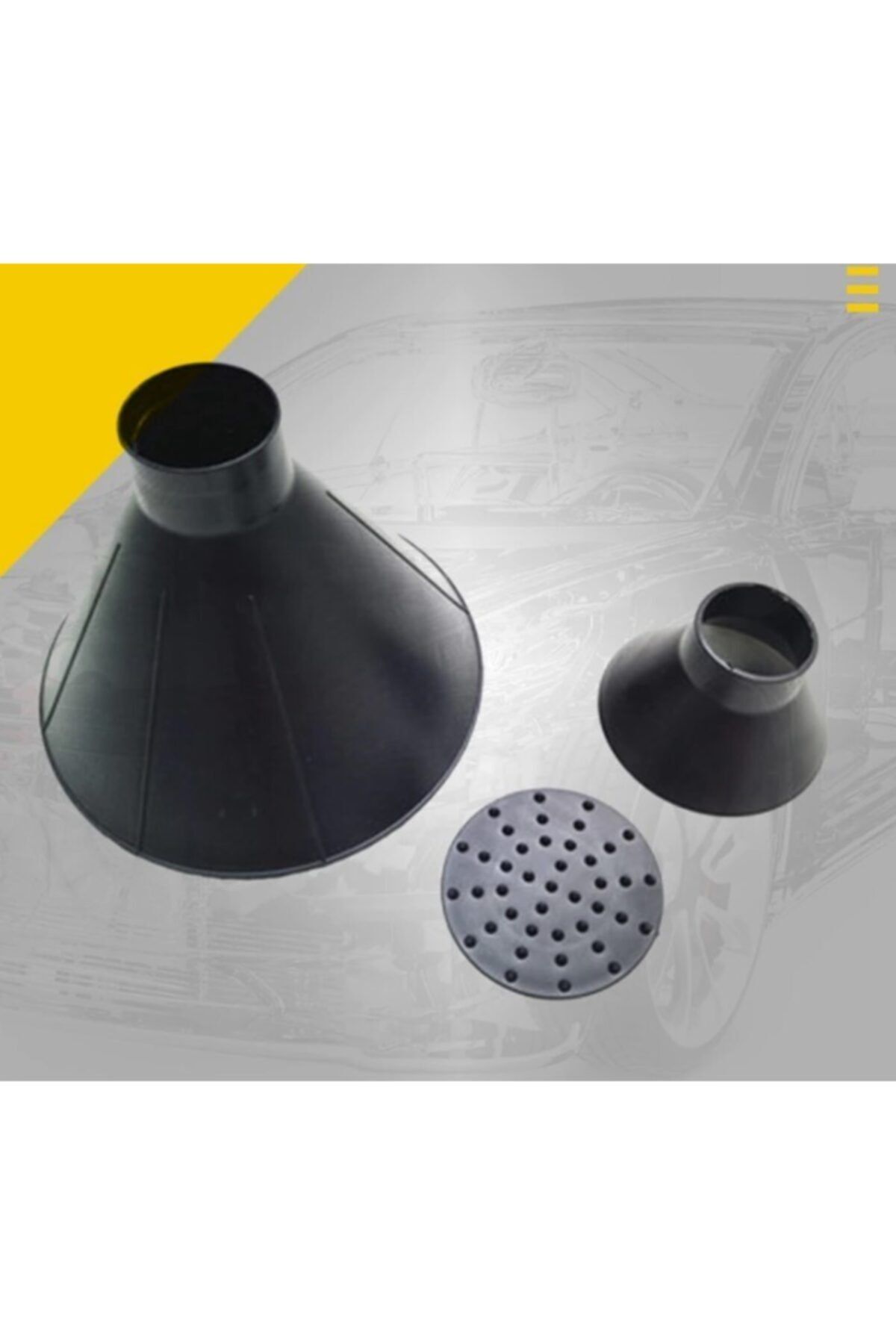 sinerjishop Araba Ön Cam Kar Buz Kazıyıcı Koni
