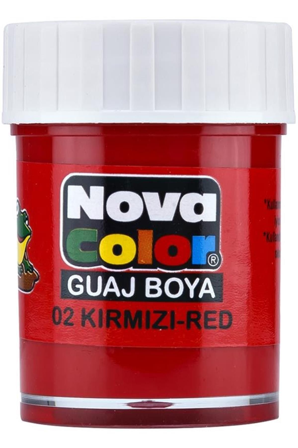 Nova Guaj Boya Kırmızı Şişe Nc-104