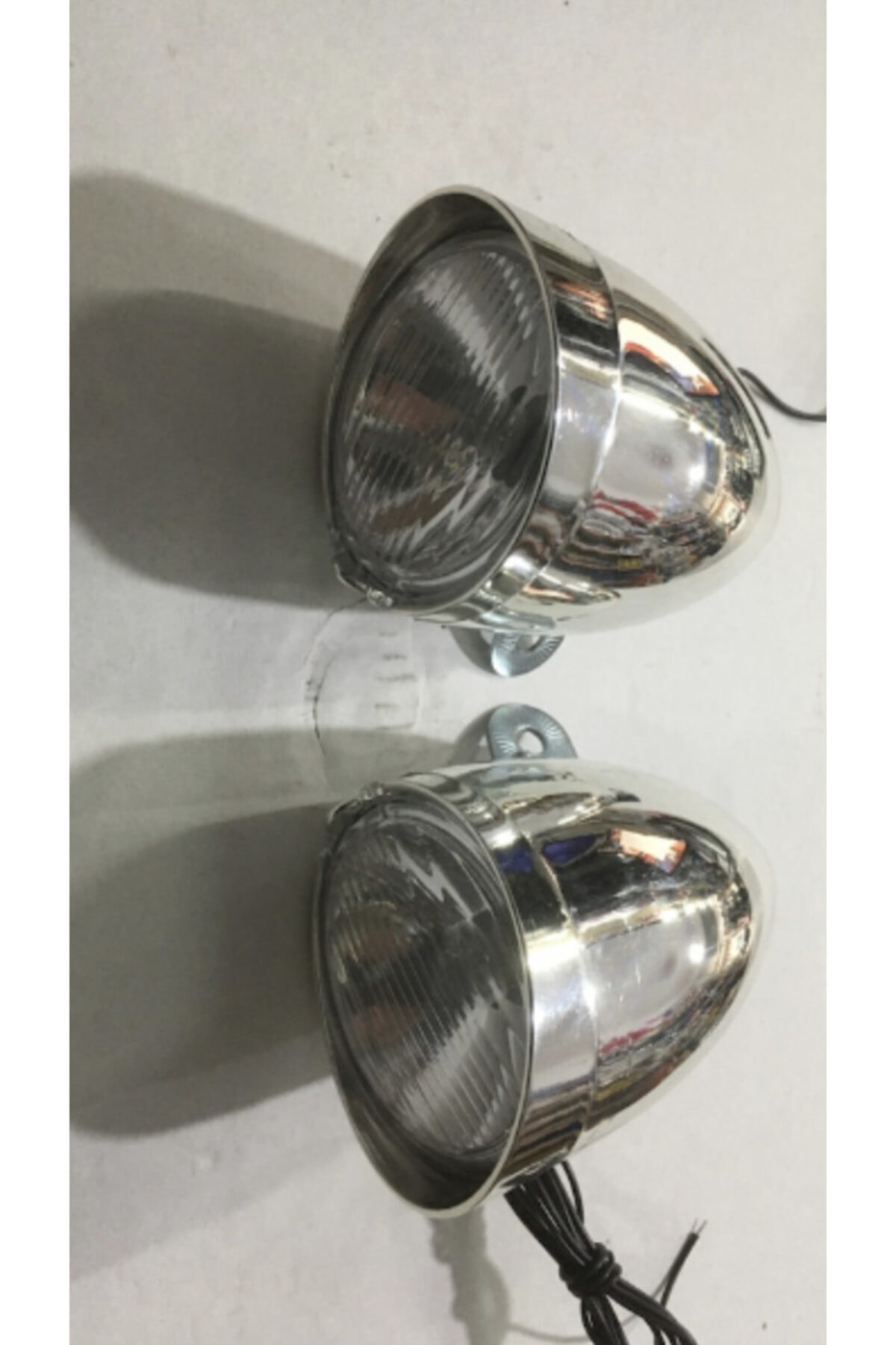 ABS Pejo Ve Mobiletlerde Aksesuar Amaçlı Kullanılan Nikel 520 Far Ikili