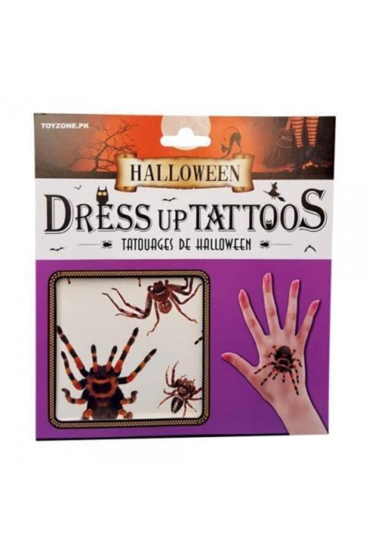 ADA AVM Cadılar Bayramı Halloween Dövme Tattoos 12li Karışık Model