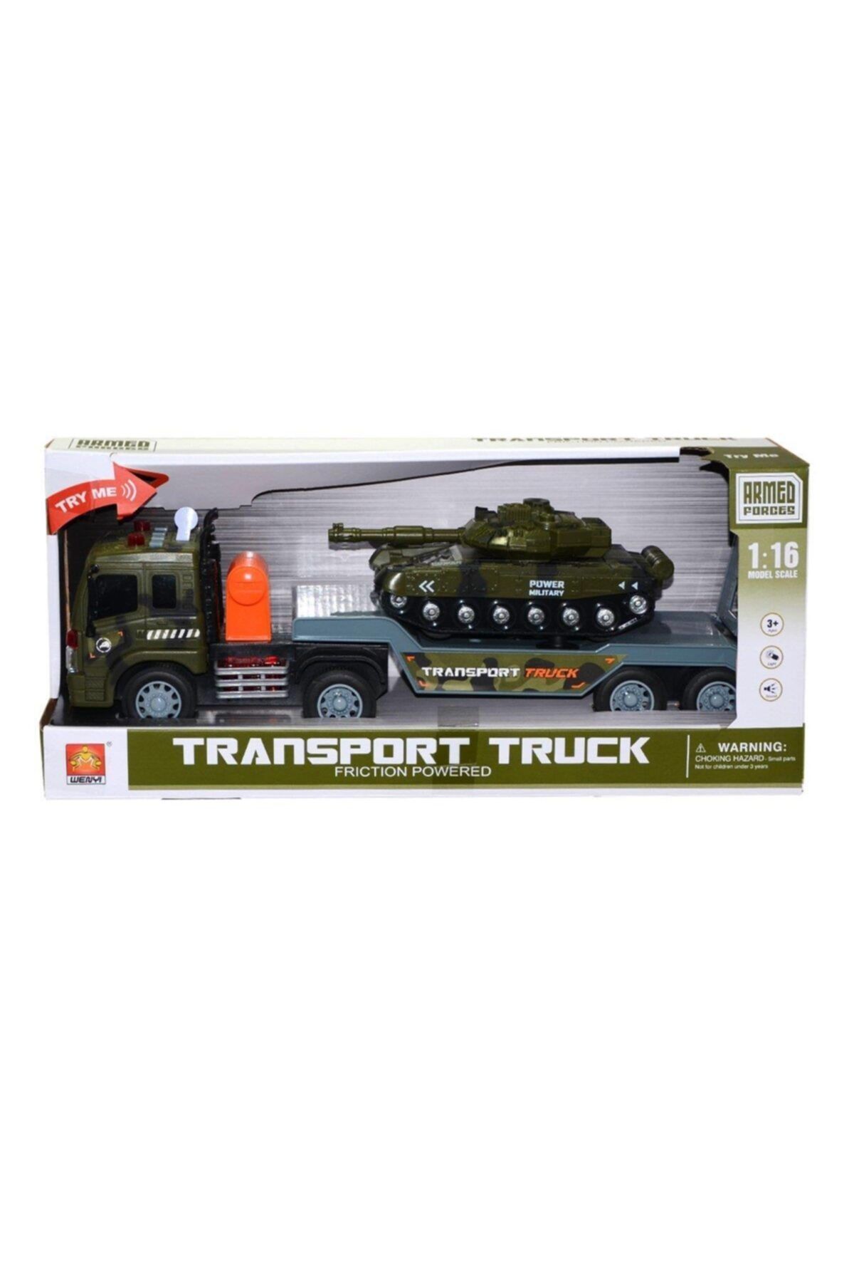 4İ Oyuncak Tln Ag4183 Tln, Armed Forces Sesli Ve Işıklı Askeri Taşıyıcı Tır