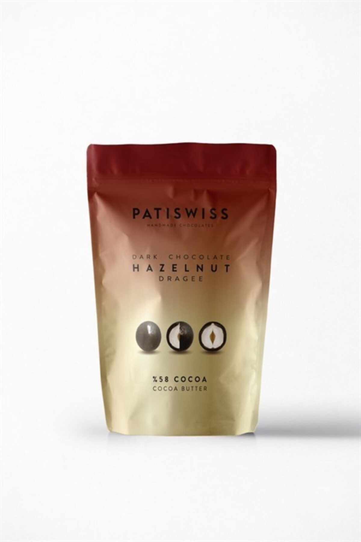Patiswiss Bitter Çikolatalı Fındık Draje