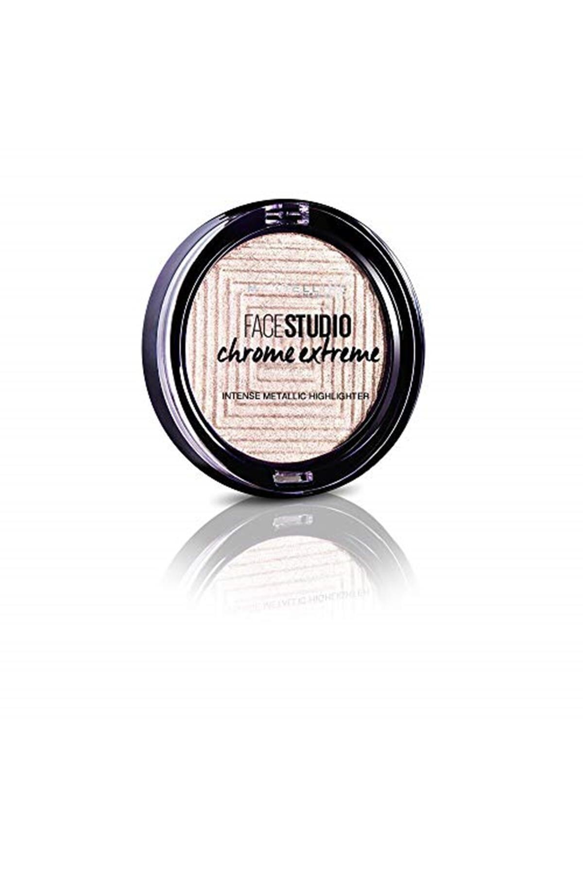 Maybeline Marka: Maybelline New York Face Studio Chrome Extreme Metalik Aydınlatıcı Pudra, 200 Diamond Glow