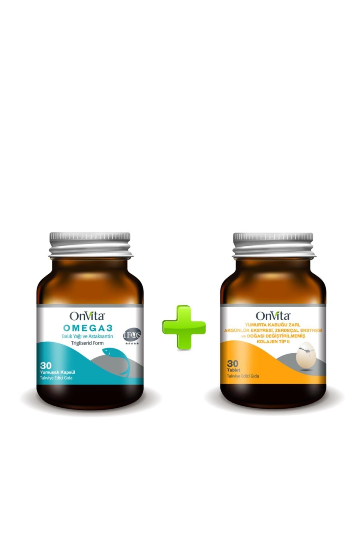 Onvita Omega 3 + Yumurta Kabuğu Zarı