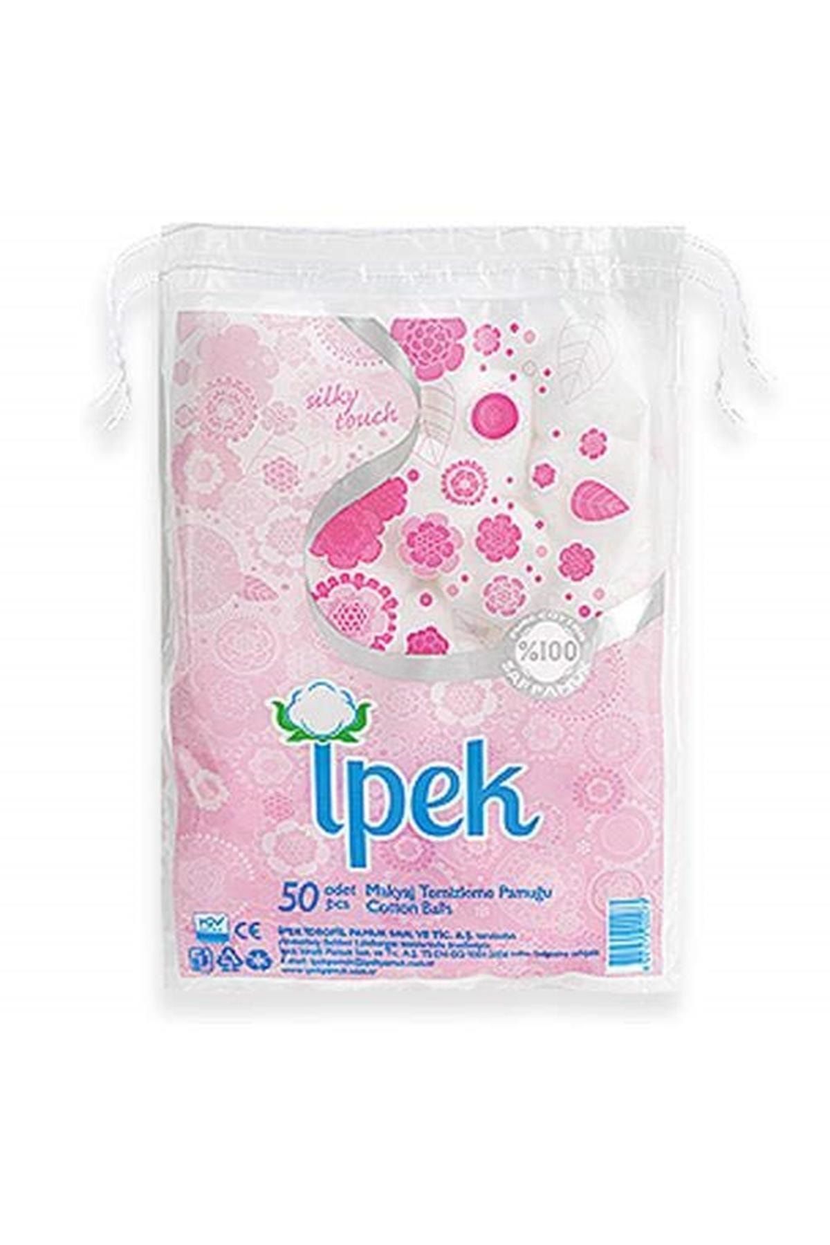 İpek Makyaj Temizleme Pamuğu 50 Adet