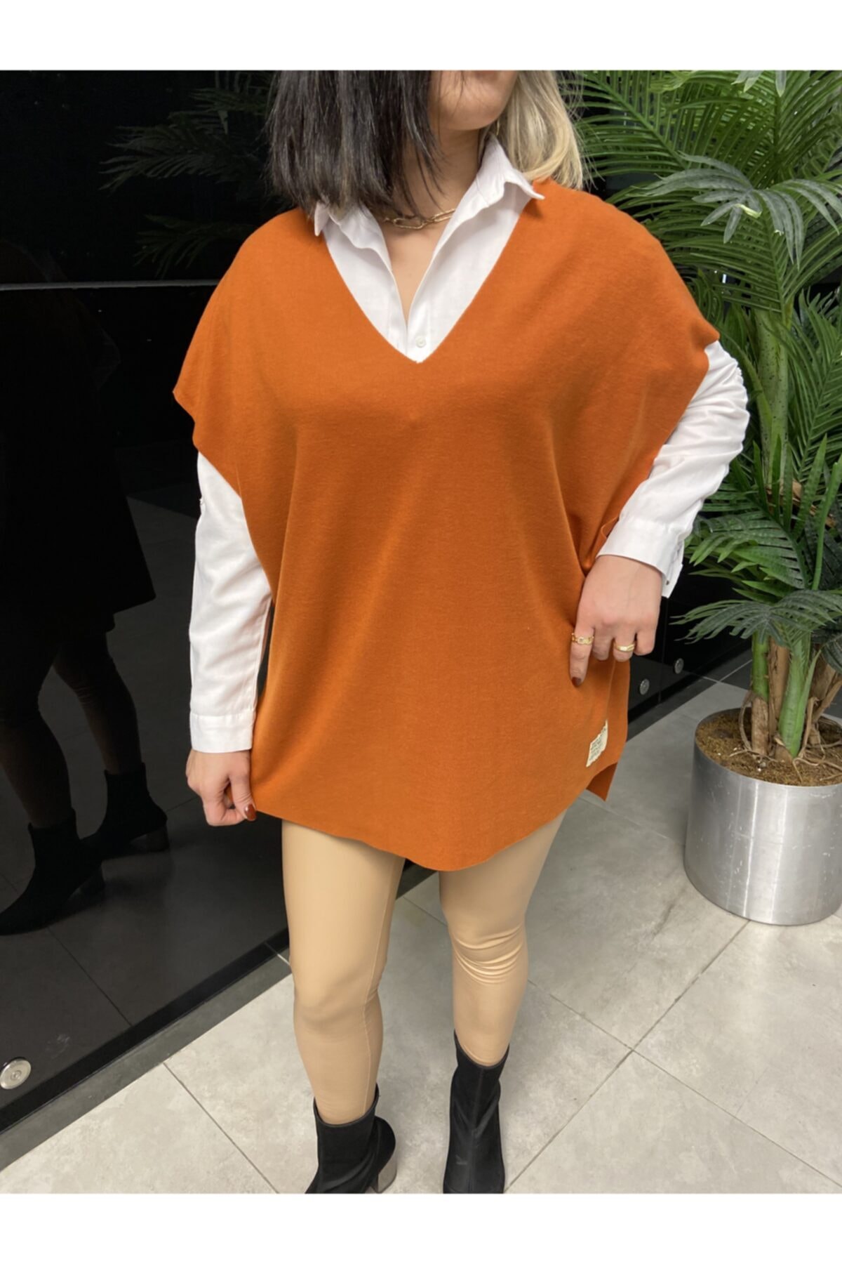 BEBE PLUS Kiremit Süeter