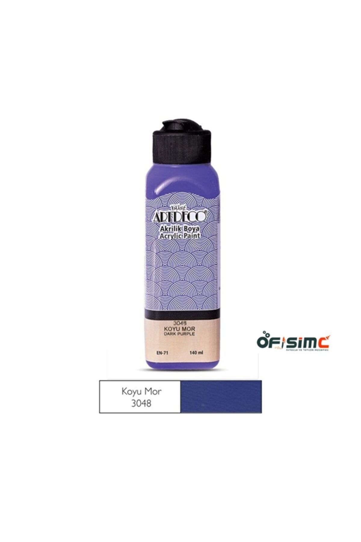 Artdeco Akrilik Boya 140 ml 3048 Koyu Mor