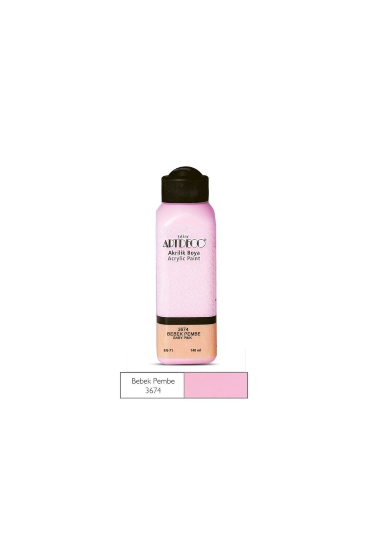 Artdeco Akrilik Boya 70r-3674 140 Mm Bebek Pembe