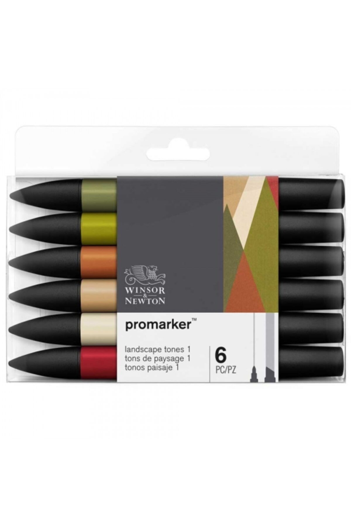 Winsor Newton Promarker Manzara Tonlar Seti 1