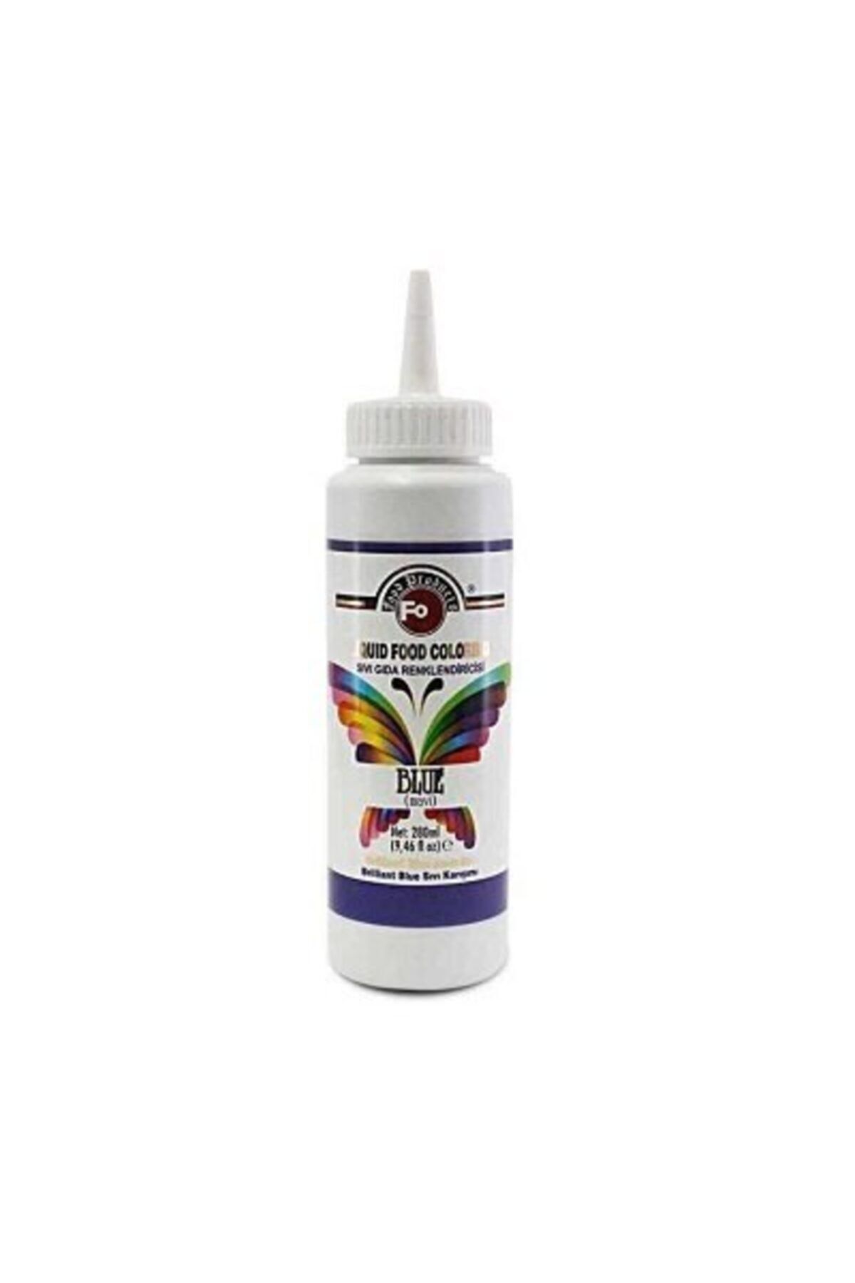 FO Mavi Sıvı Gıda Renklendiricisi 280 Ml