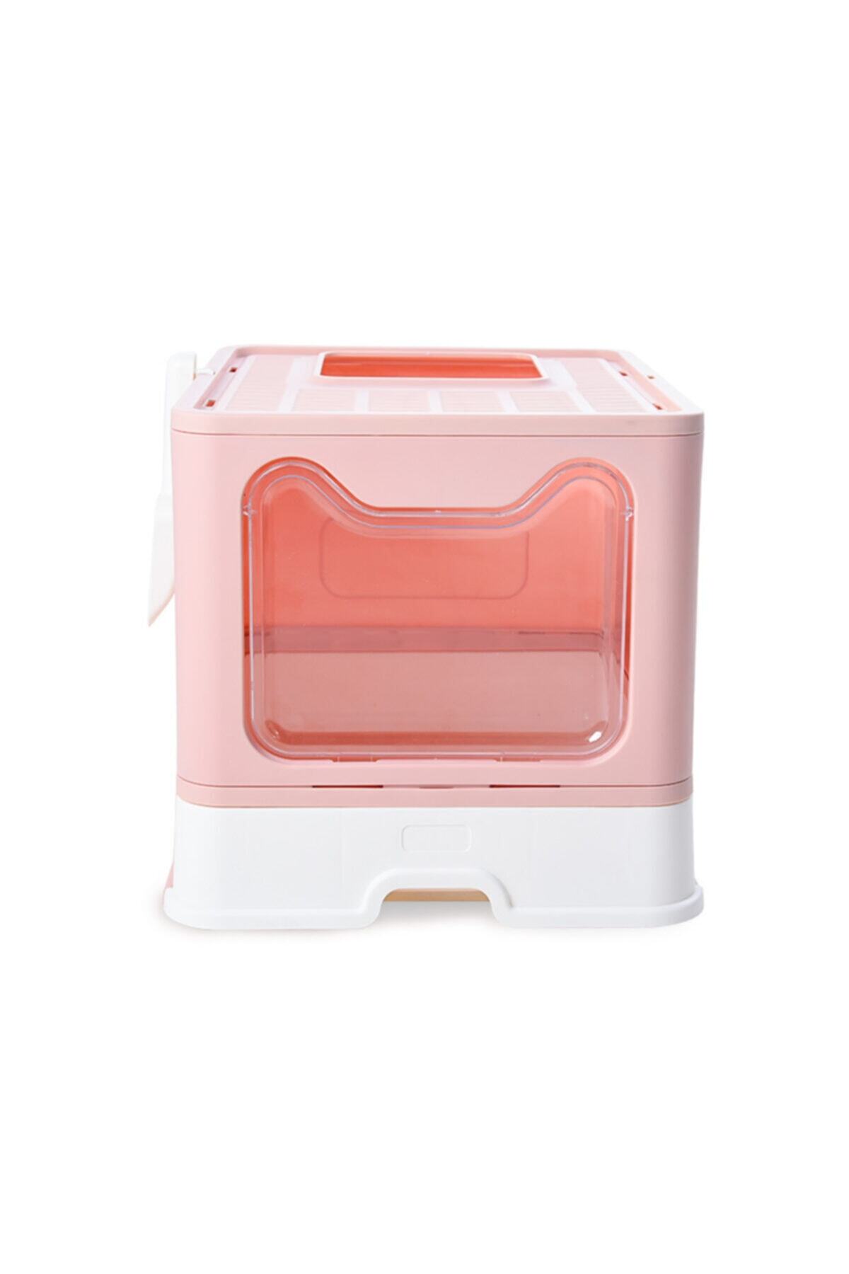 ŞEN EXPRESS Mikopet Space Lux Kedi Tuvaleti-pembe