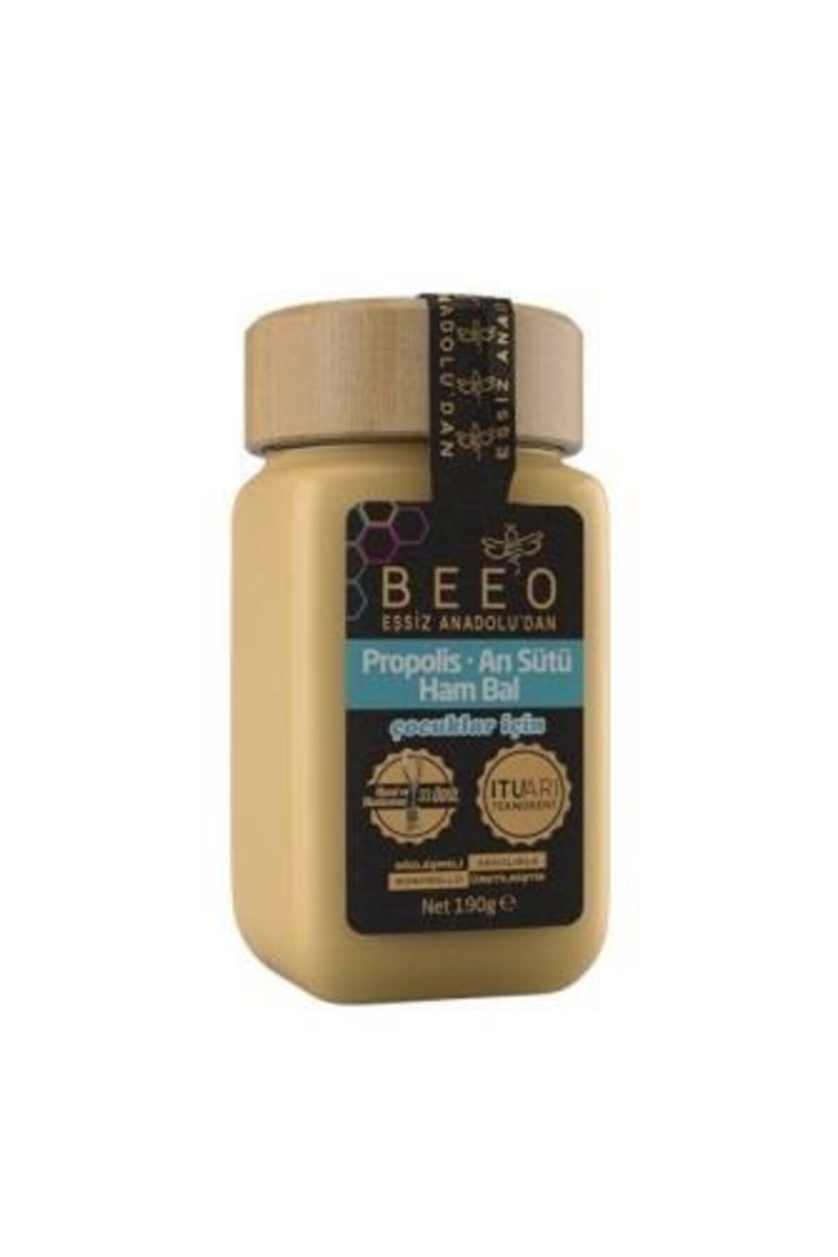 BEE'O Propolis + Arı Sütü + Ham Bal Karışımı (çocuklar Için) 190 Gr