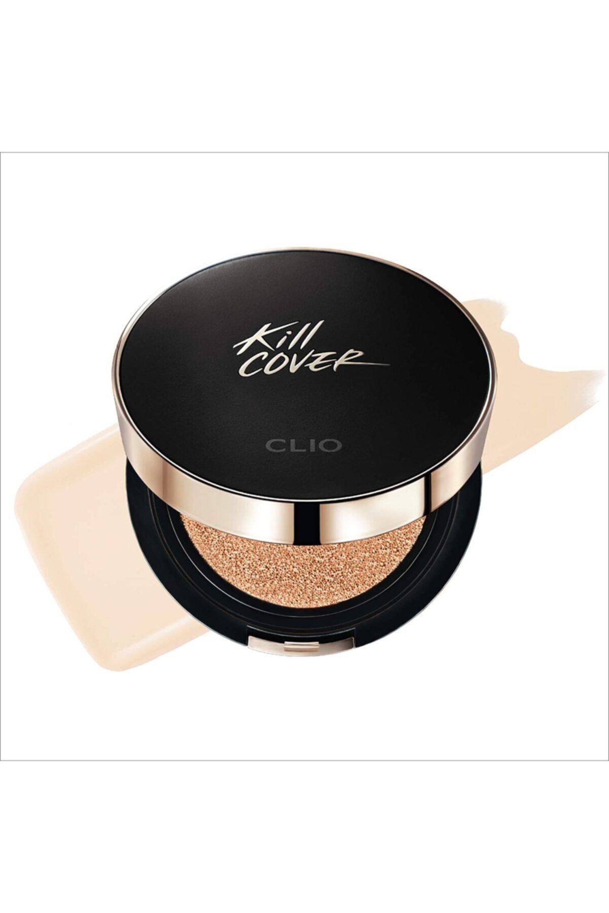 CLIO Kill Cover Fixer Cushion #003 Linen Yüksek Kapatıcı Fondöten + Refill
