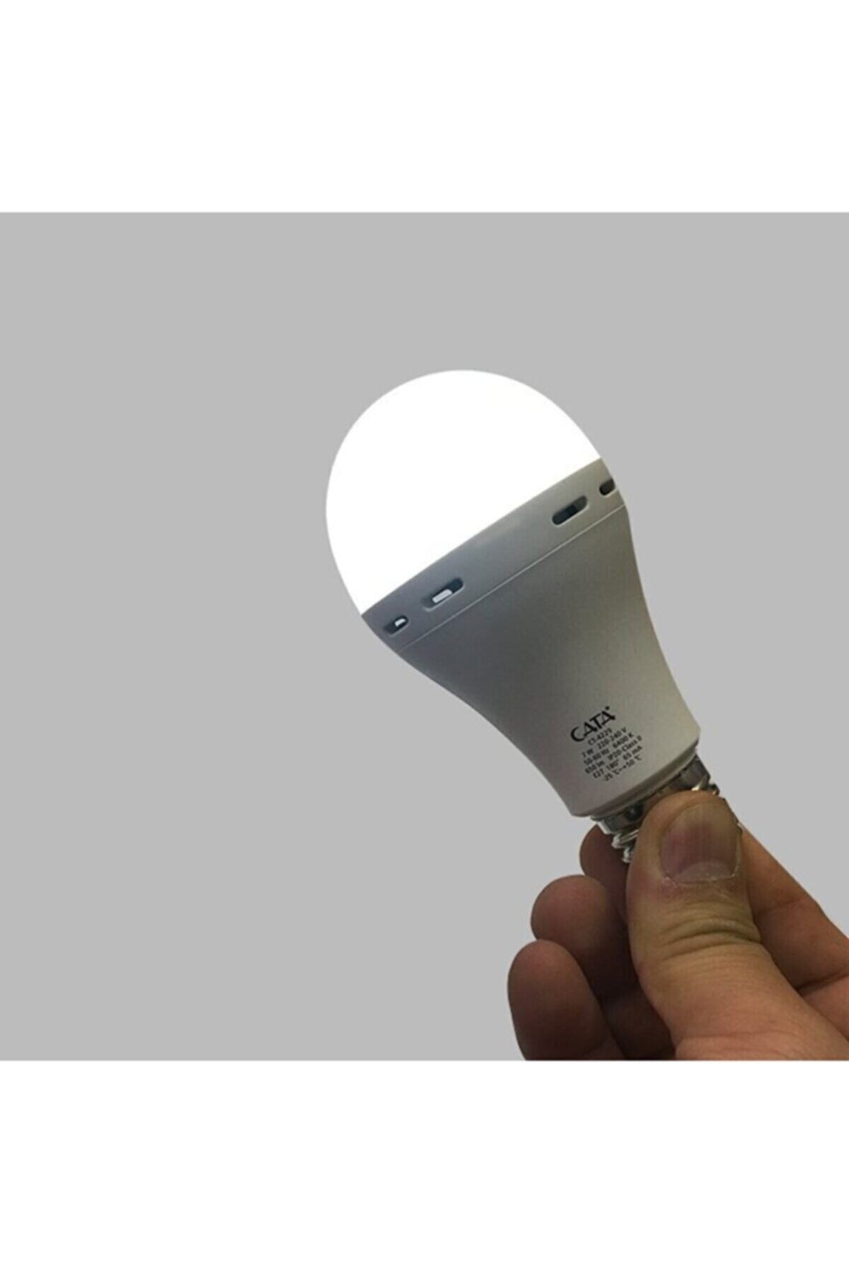 Cata Ct-4229 E 27 Duylu Şarjlı Led Ampul