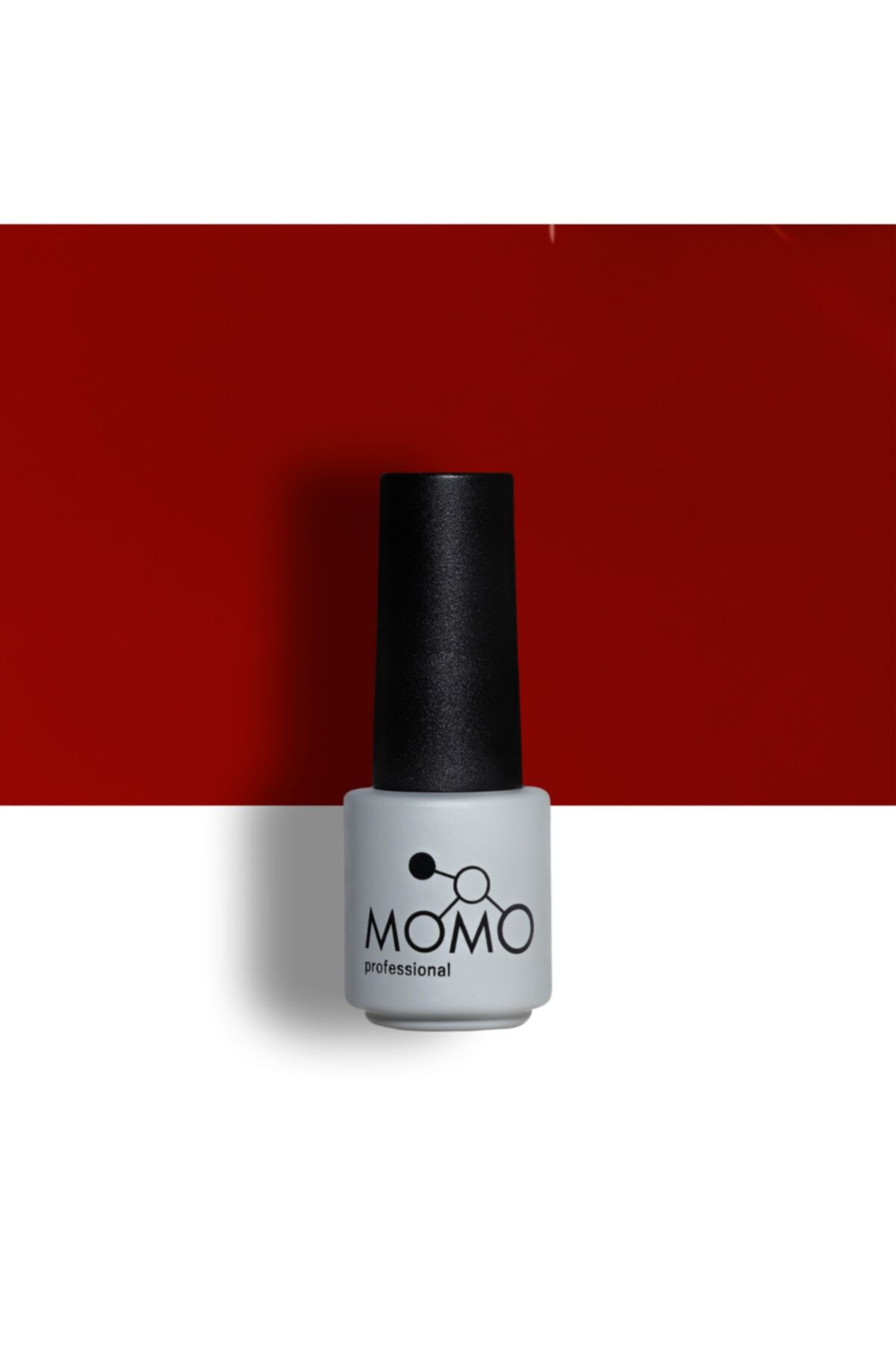 MOMO professional Kalıcı Oje K018 Kızıl Kırmızı, 4ml