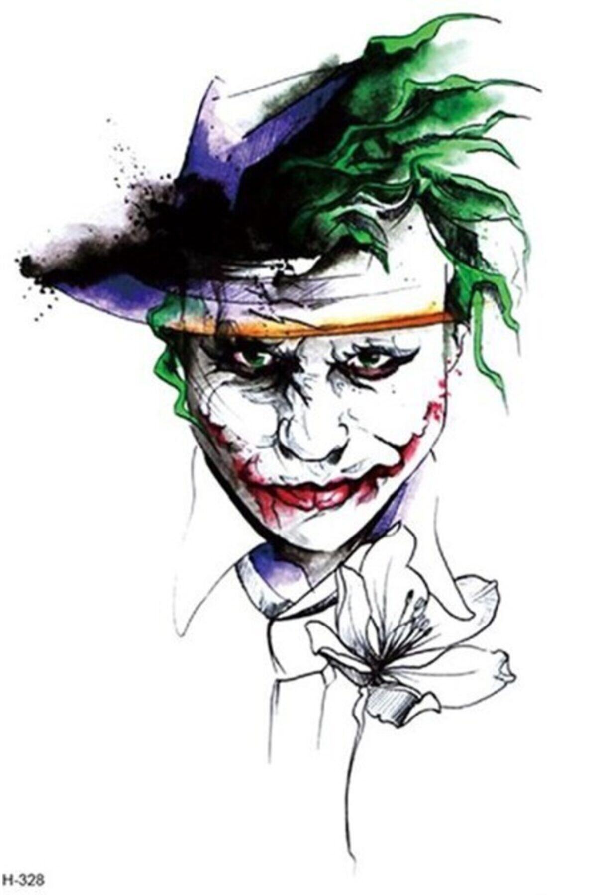 Melayk Joker Geçici Dövme