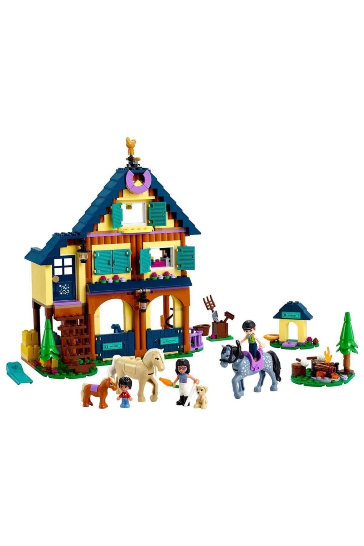 Burnis Toy Özel Lego Friends Orman Binicilik Merkezi 41683 Hediyelik
