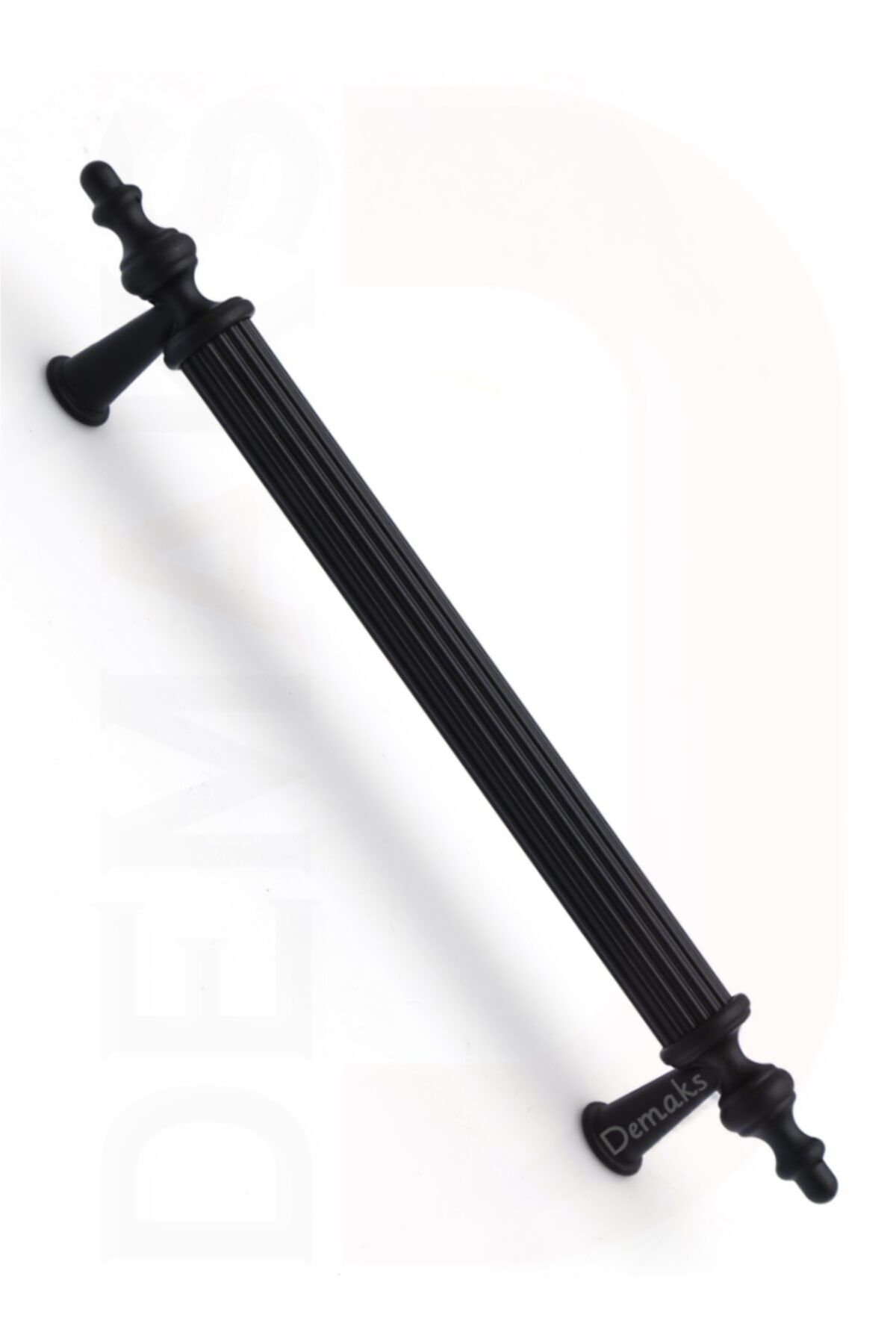 Demaks Kumru Mat Siyah 224mm (1ADET) Lüks Mobilya Dolap Çekmece Kulpu