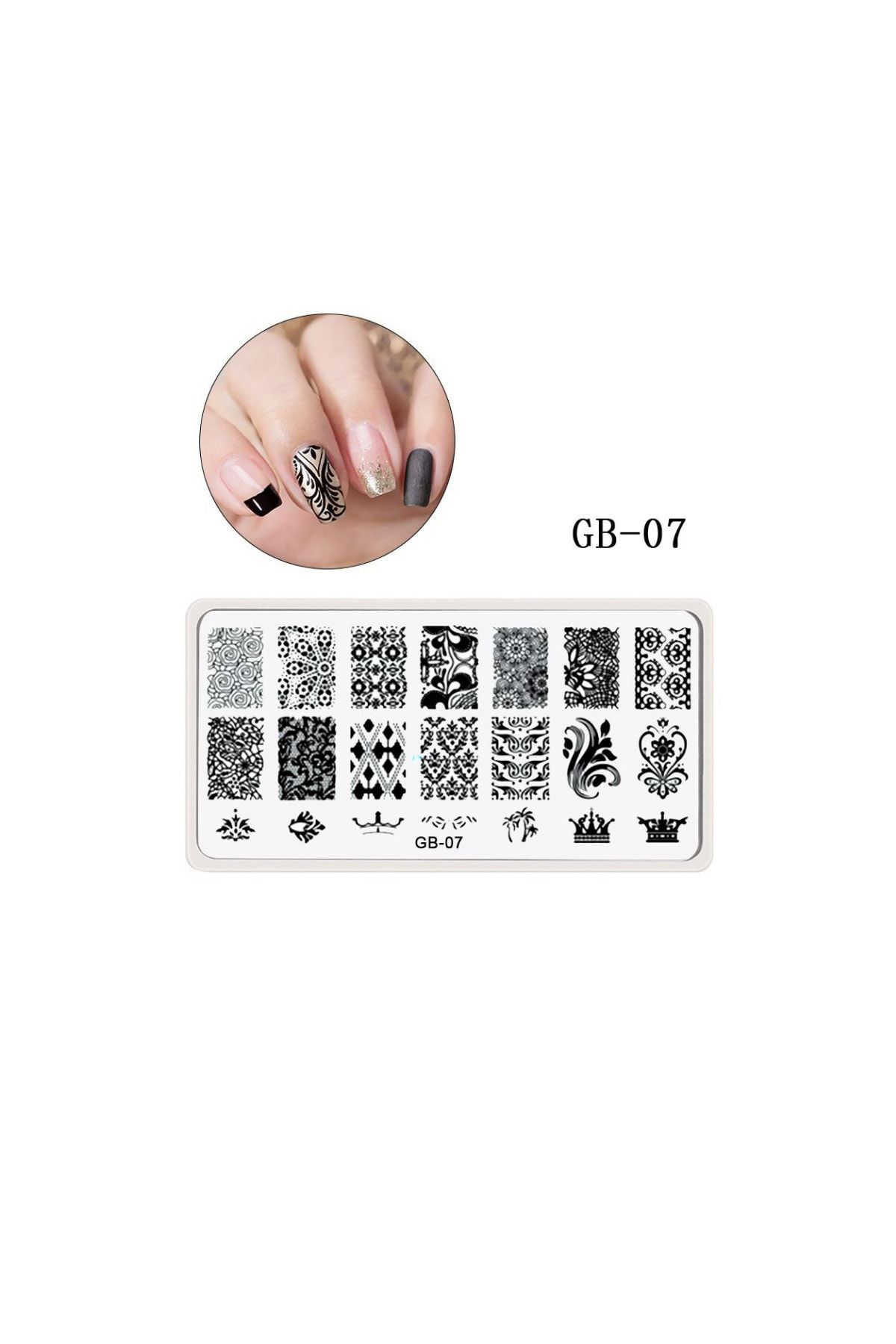 YAYOGE Stamping Desen Transfer Plaka /nail Art