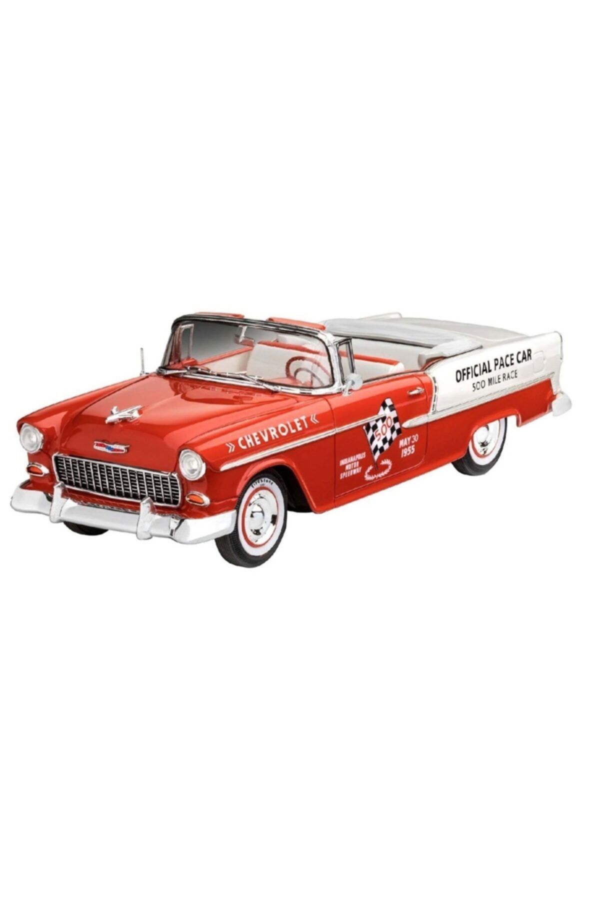 Burnis Toy Özel Revell 1:25 55 Chevy Indy Pace Car Model Seti 67686 Hediyelik