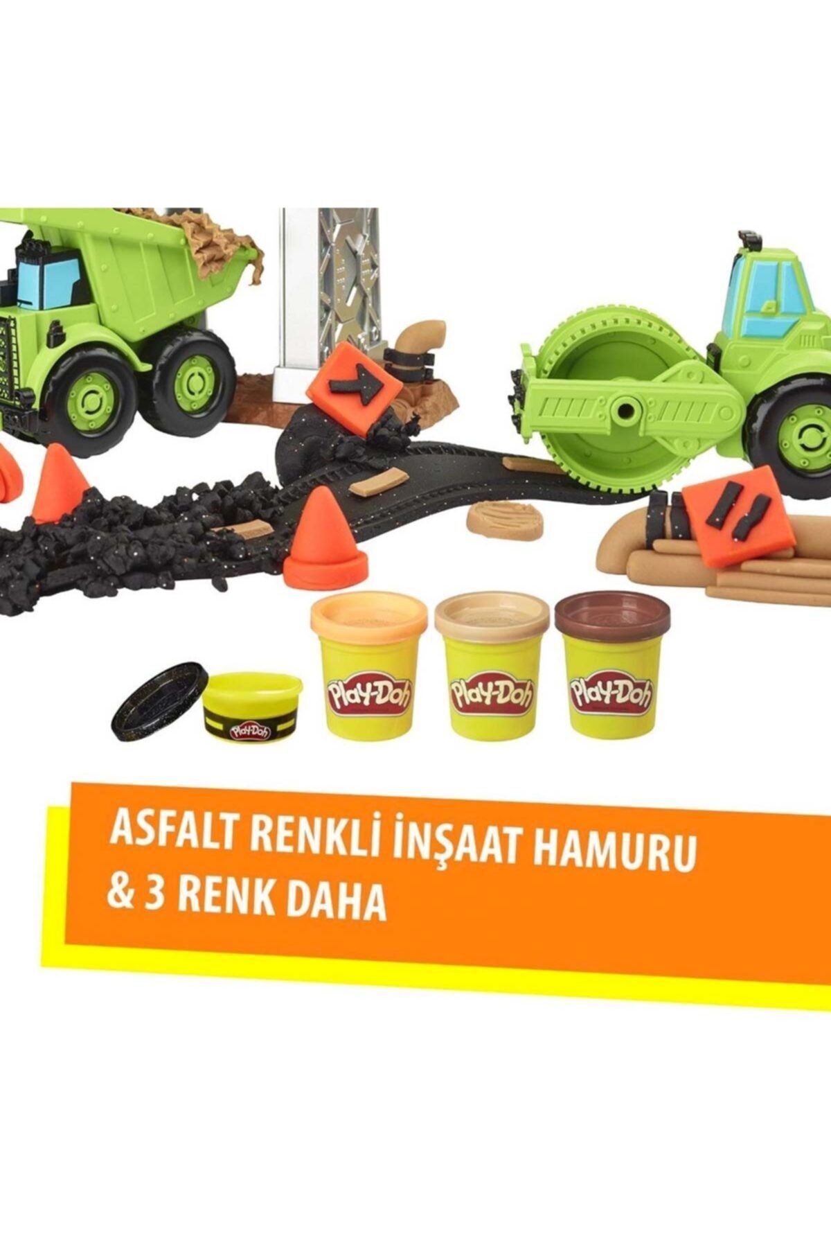 Burnis Toy 2022 Play-doh Süper Inşaat Seti Yılbaşı