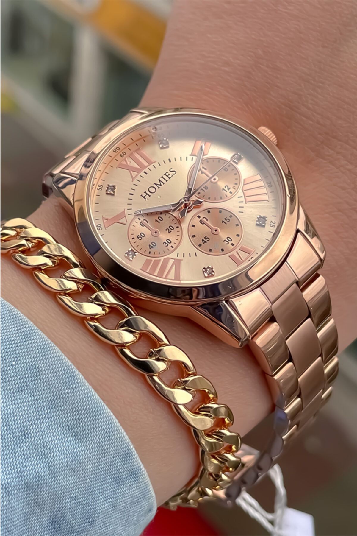 Valletta watch rose gold best sale