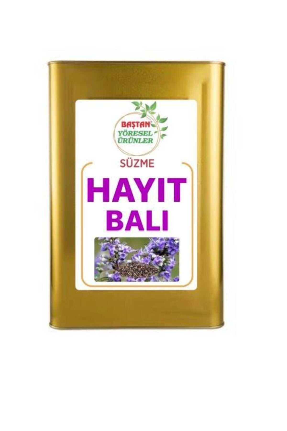 Baştan Yöresel Ürünler 25 kg Teneke Hayıt Balı