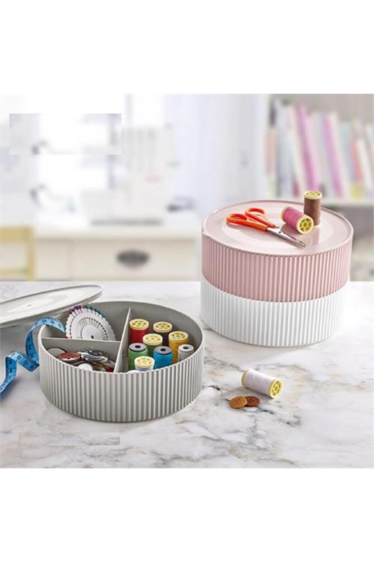 KaktüsKedi Leroy 3 Renk Dikiş Malzeme Organizer Seti 715375