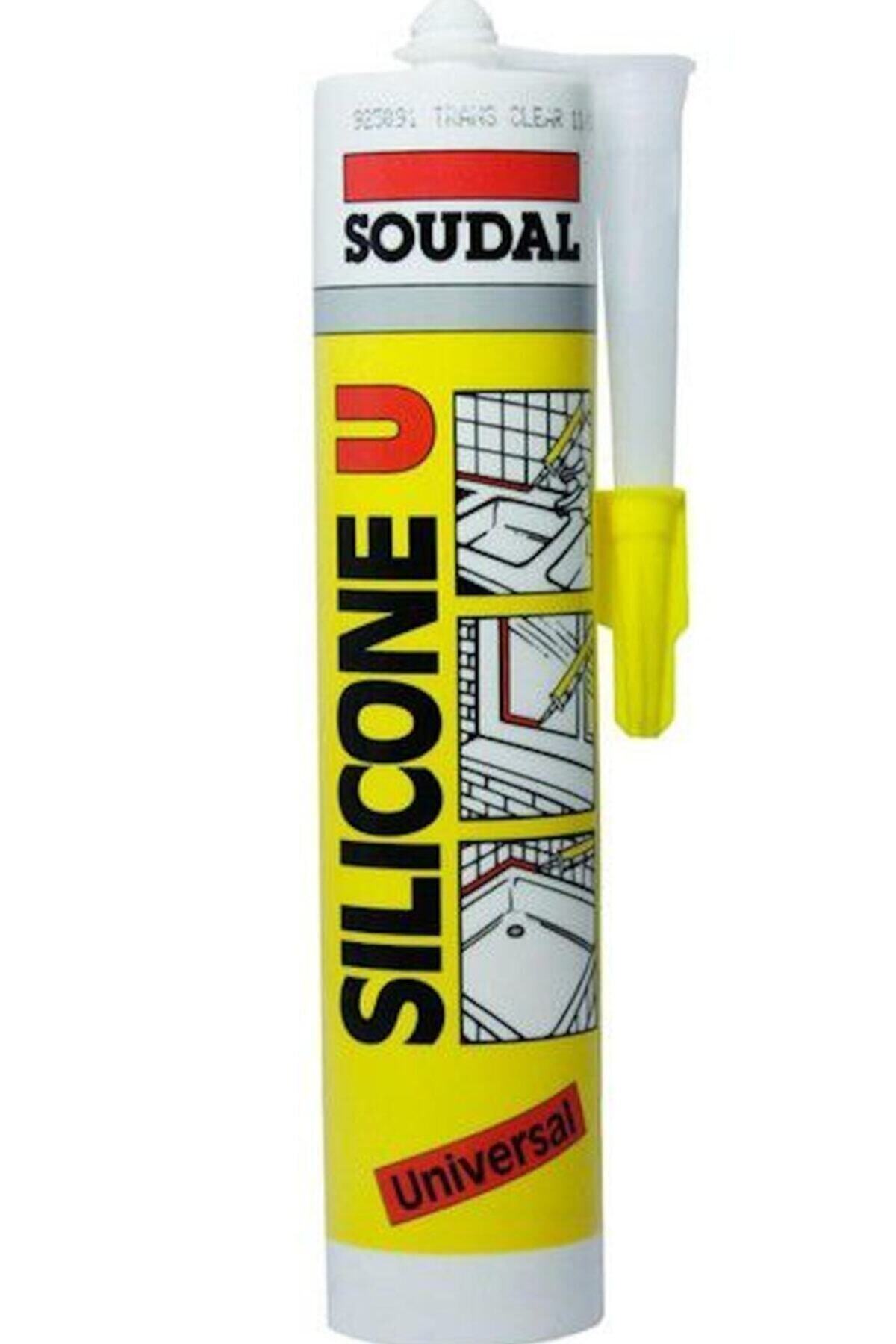 Silicone Soudal Şeffaf Silikon 280gr