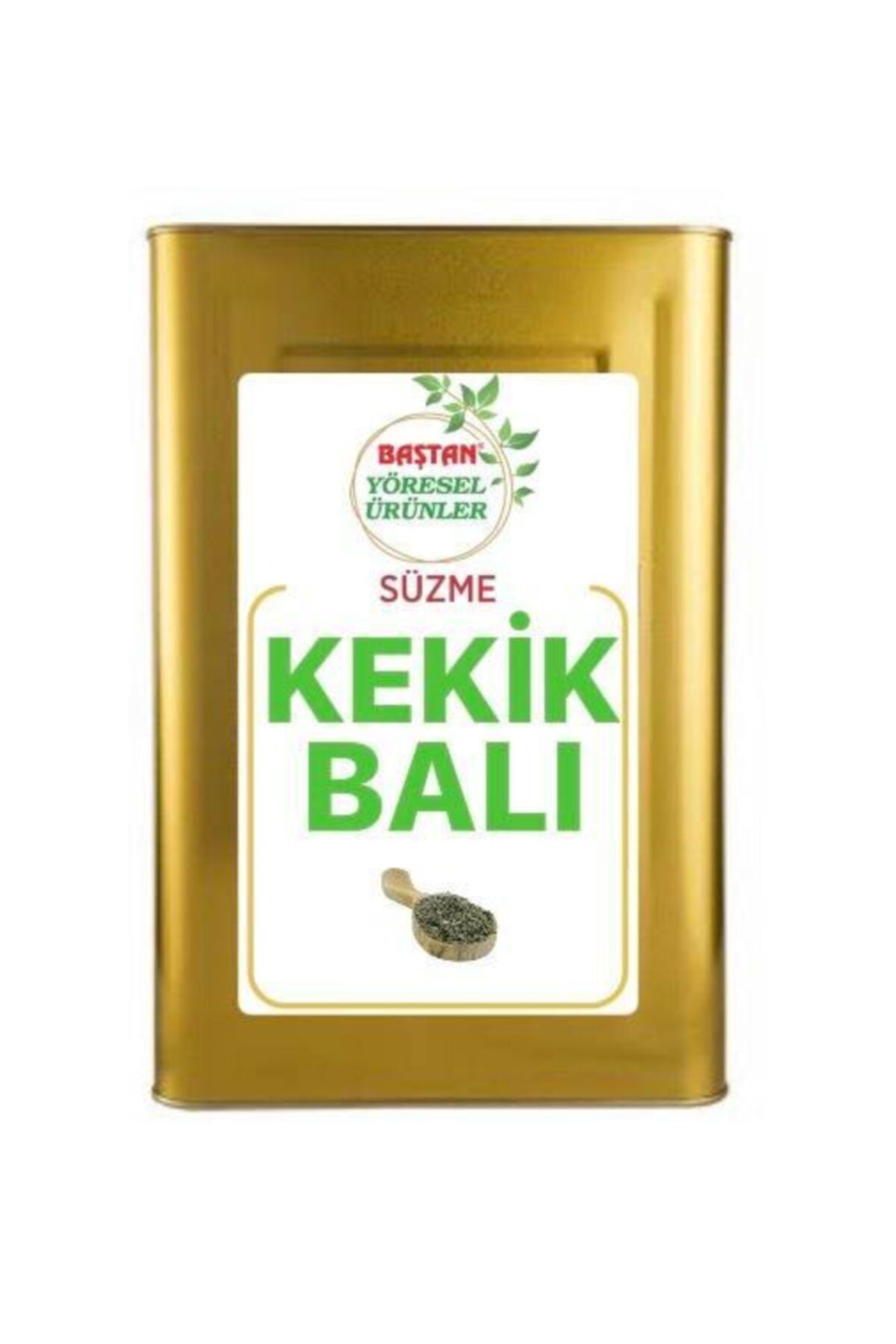 Baştan Yöresel Ürünler Kekik Balı Süzme 25kg Teneke