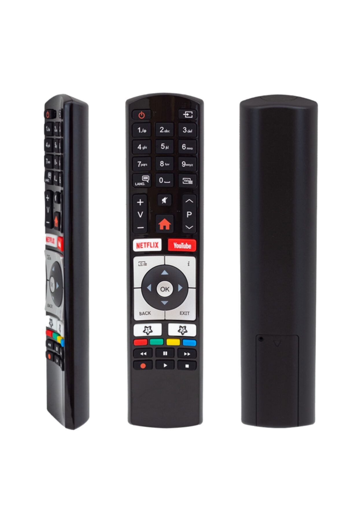 WEKO Kl Vestel Rc4318 H0362a Netflıx-youtube Tuşlu Tv Kumanda Yazısız (30100823)