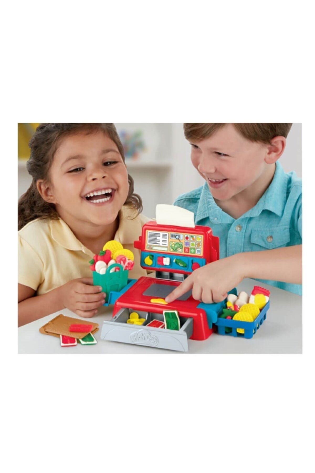 Burnis Toy 7989 Play-doh Market Kasası Oyun Seti 51