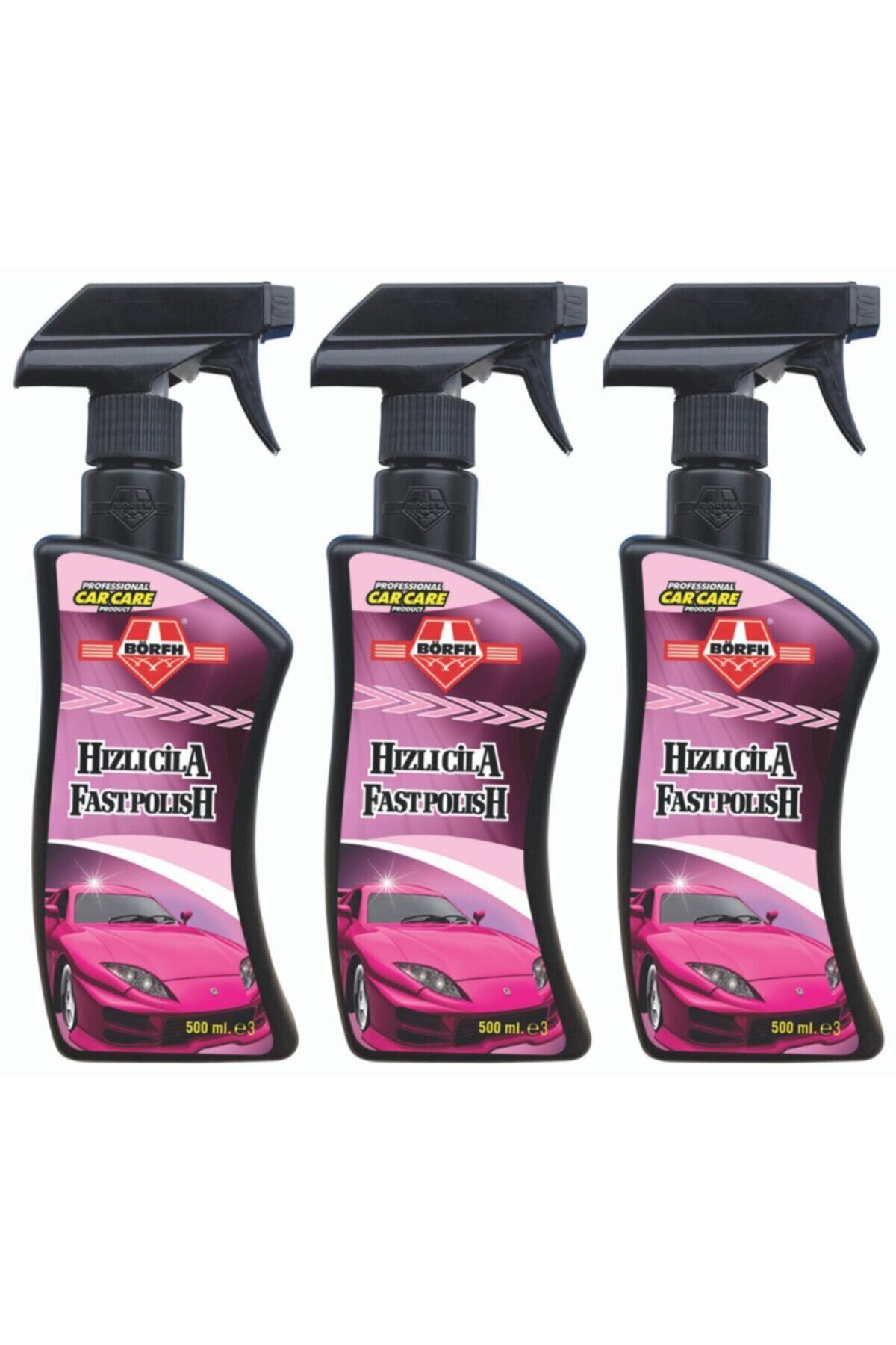 Börfh Hızlı Cila 500 ml 3 'lü Set